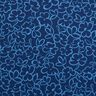 Crêpe de viscose avec fleurs abstraites – bleu marine/bleu roi,  thumbnail number 1