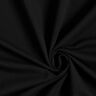 Molleton coton léger uni – noir,  thumbnail number 1