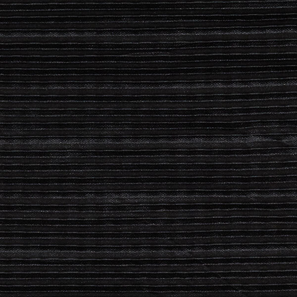 Jersey plissé – noir,  image number 1