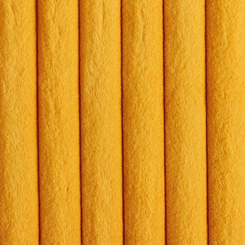 Tissu de revêtement Côtes moelleuses – jaune curry,  image number 5