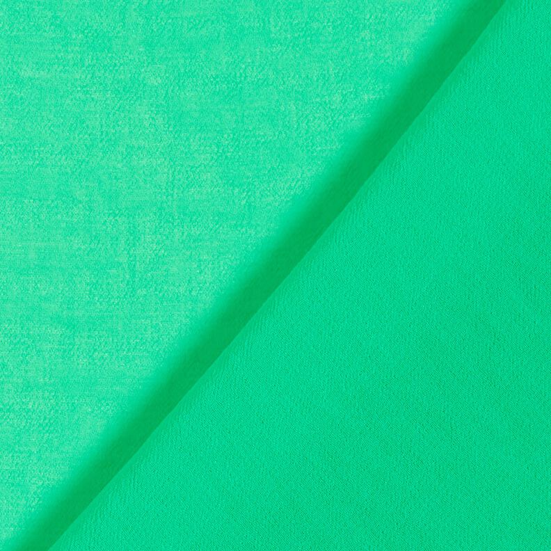 Crêpe Chiffon Uni – vert émeraude,  image number 3