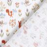 Tissu double gaze de coton Écureuil et souris – blanc,  thumbnail number 4