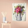 panneau décoratif Sergé fleurs aquarelles – ivoire/baies,  thumbnail number 8
