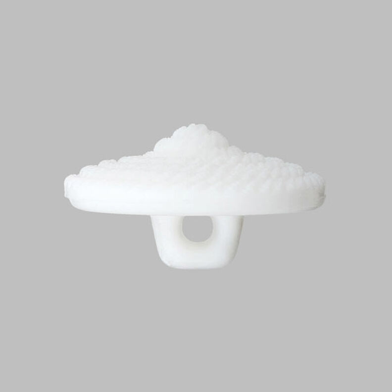Bouton en plastique, Glandorf – blanc,  image number 2