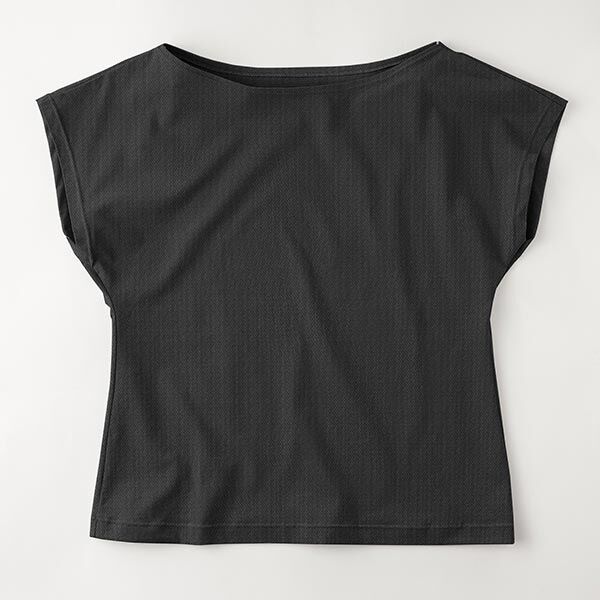 Jersey piqué sport léger – noir, image number 5