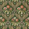 Tissu de décoration Gobelin Blumenornamente – vert/orange clair,  thumbnail number 1