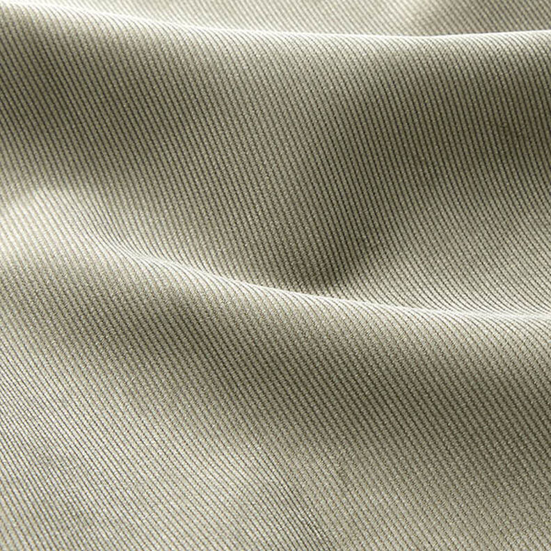 Tissu de revêtement Velours milleraies – gris clair,  image number 2