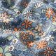 Jersey coton Prairie fleurie | by Poppy – bleu pigeon,  thumbnail number 2