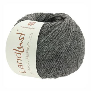 LANDLUST Alpaca Merino 100, 50g | Lana Grossa – gris foncé, 
