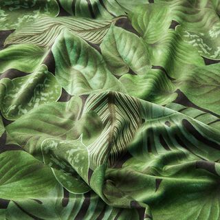 Velours de décoration Premium Buisson de plantes – vert, 
