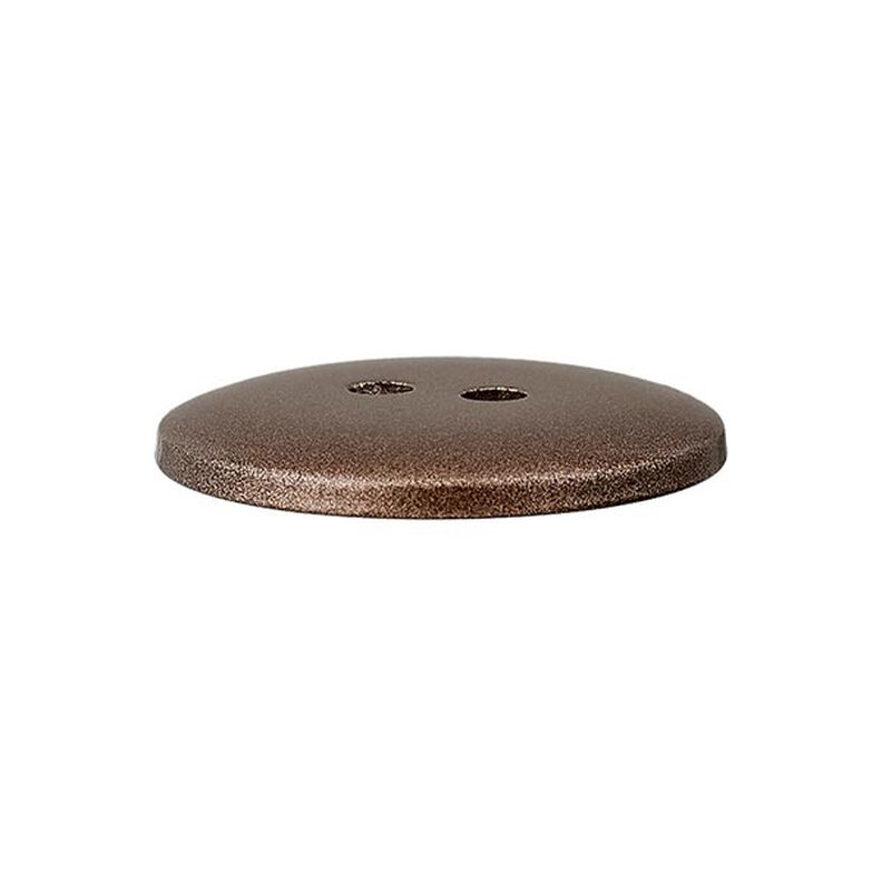 Bouton en polyester Metallic 2 trous – marron, image number 2
