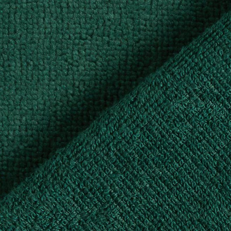 Tissu éponge douillet Bambou Uni – vert foncé,  image number 3