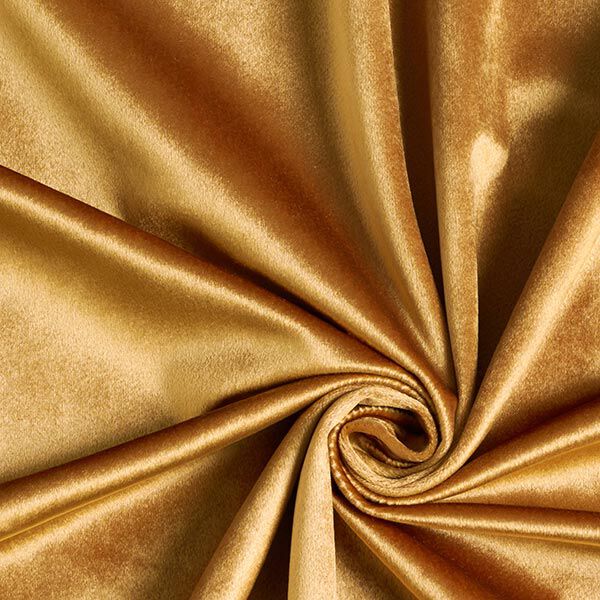 Tissu de décoration Velours – caramel,  image number 1