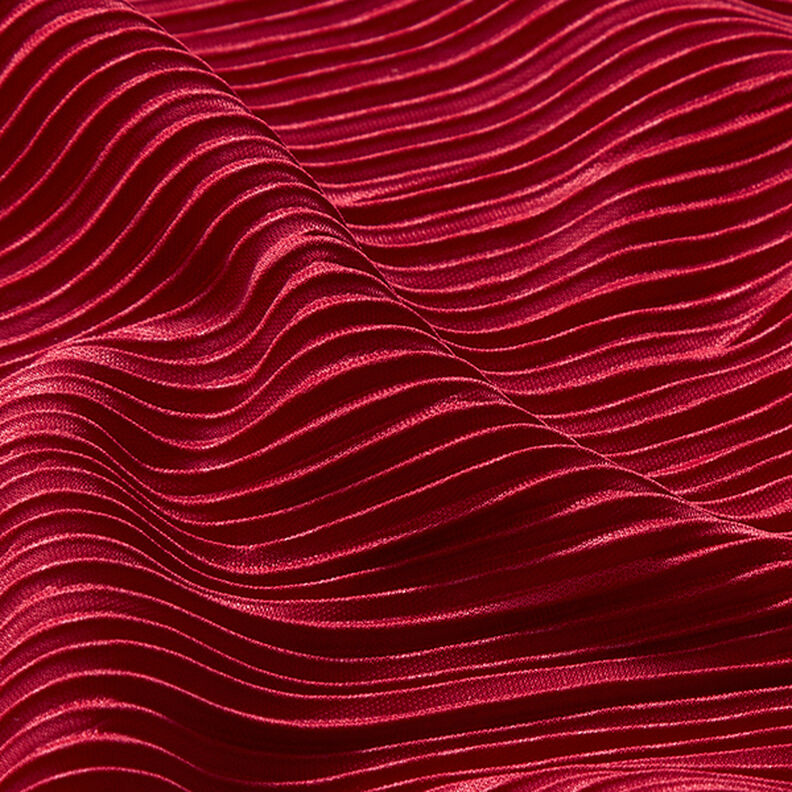 Jersey plissé – rouge,  image number 2
