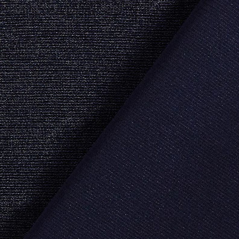 Jersey structuré chatoyant – bleu nuit,  image number 3