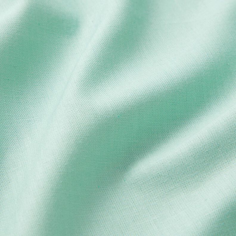 Tissu en coton Popeline Uni – menthe clair,  image number 2