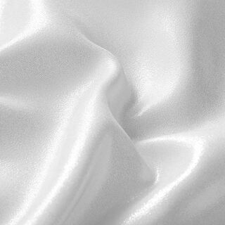 Tissu pour chemisier léger aspect métallisé – blanc, 