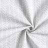 Tissu de décoration Semi-panama Motif de flèches – gris clair,  thumbnail number 5