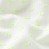 Batiste Dobby fluo – blanc/jaune fluo,  thumbnail number 3