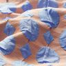 Cloqué points et losanges – bleu clair/abricot,  thumbnail number 2