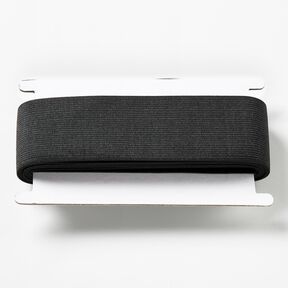 Bande en caoutchouc lisse [3 m | 50 mm] – noir, 