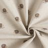Tissu de décoration Semi-panama Hérissons – nature/marron,  thumbnail number 3