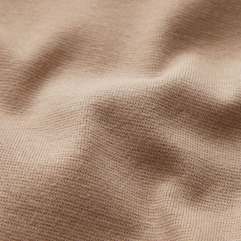 GOTS Bord-côtes coton | Tula – beige,  image number 2