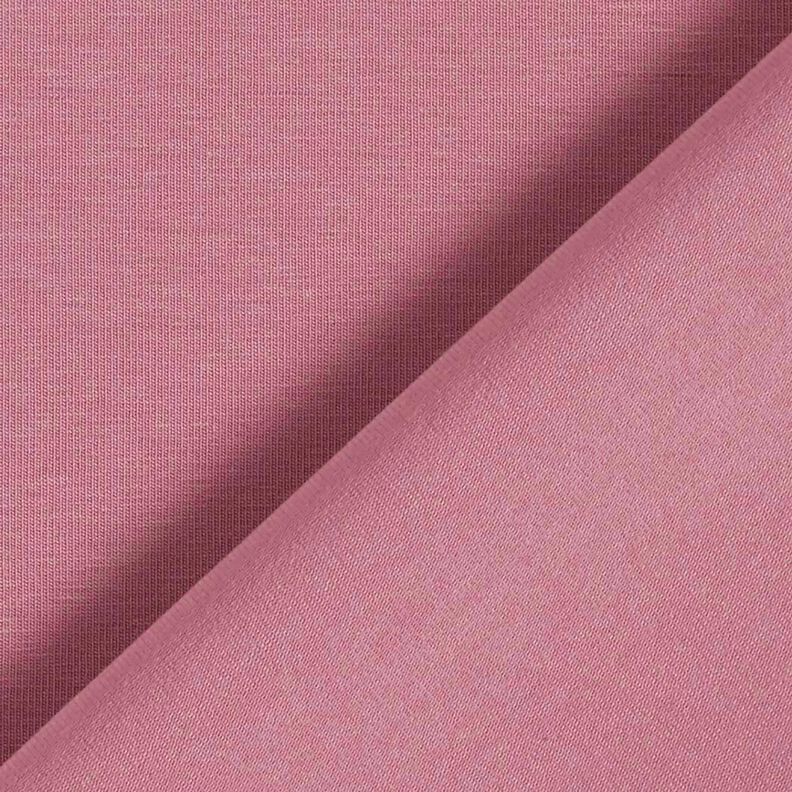 Jersey coton Medium uni – violet pastel,  image number 3