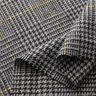 Drap de laine Prince de Galles – gris foncé/jaune,  thumbnail number 3