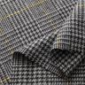 Drap de laine Prince de Galles – gris foncé/jaune,  thumbnail number 3