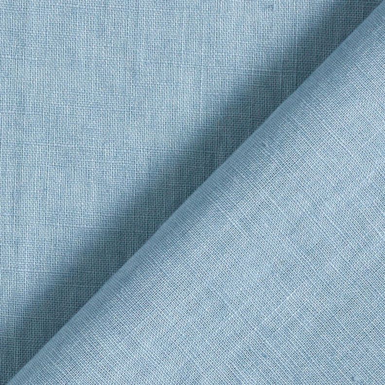 Lin mélangé léger prélavé – bleu brillant, image number 4