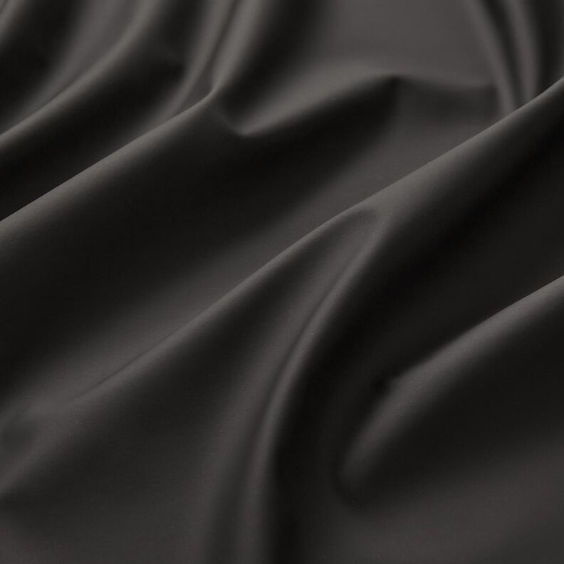 Tissu pour vestes de pluie uni – noir,  image number 8