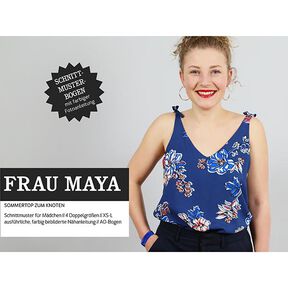 FRAU MAYA - Débardeur d'été à nouer, Studio Schnittreif | XS - L, 