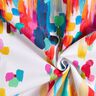 Sacs Panel Canvas Points au pinceau colorés – blanc,  thumbnail number 4
