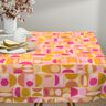 Tissu de décoration Semi-panama Variations colorées – jaune clair/violet pastel,  thumbnail number 9