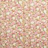 Popeline coton Fleurs romantiques – rose/beige,  thumbnail number 1