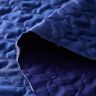 Tissu matelassé avec losanges abstraits – bleu marine,  thumbnail number 4
