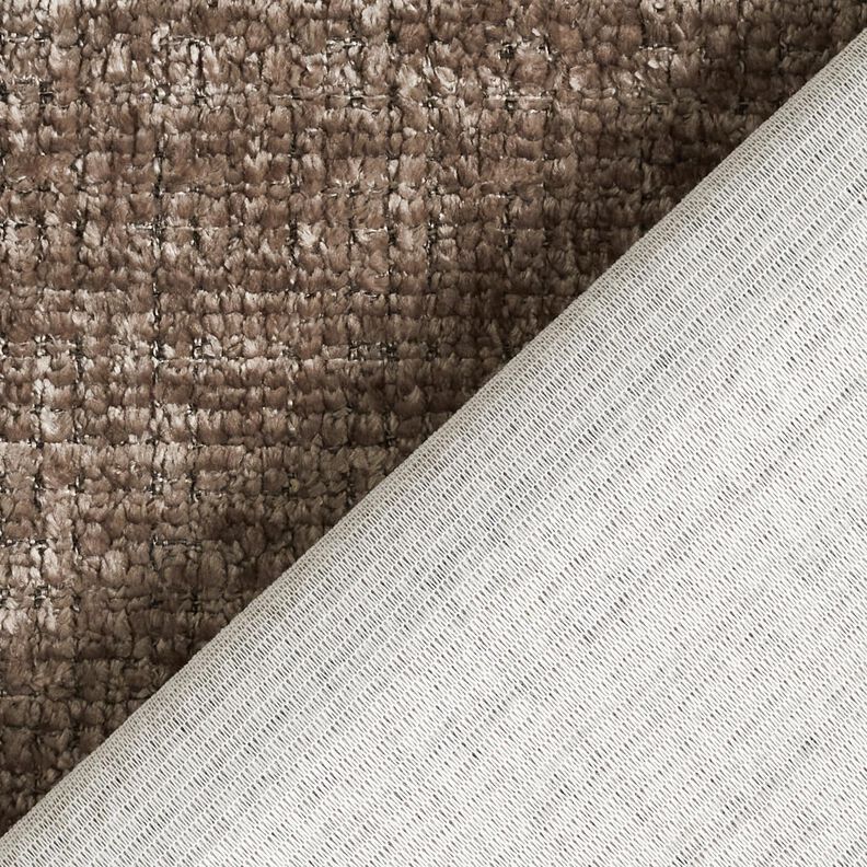 Tissu de revêtement Chenille Uni – taupe,  image number 3