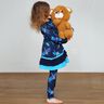 Jersey coton Libellules | Glitzerpüppi – bleu nuit/turquoise clair,  thumbnail number 6