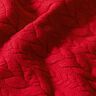 Jersey jacquard Cloqué Torsades – rouge,  thumbnail number 2