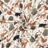 Sweatshirt gratté Animaux dans la forêt Impression numérique | Poppy Fabrics – écru,  thumbnail number 3