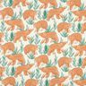 French Terry Sweat d’été Ours à l'aquarelle Impression numérique | Poppy Fabrics – écru,  thumbnail number 1