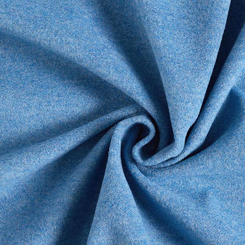 Tissu déperlant en laine, uni – bleu brillant,  image number 1