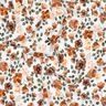 GOTS Jersey coton Fleurs d'automne Impression numérique – blanc/rosé,  thumbnail number 2
