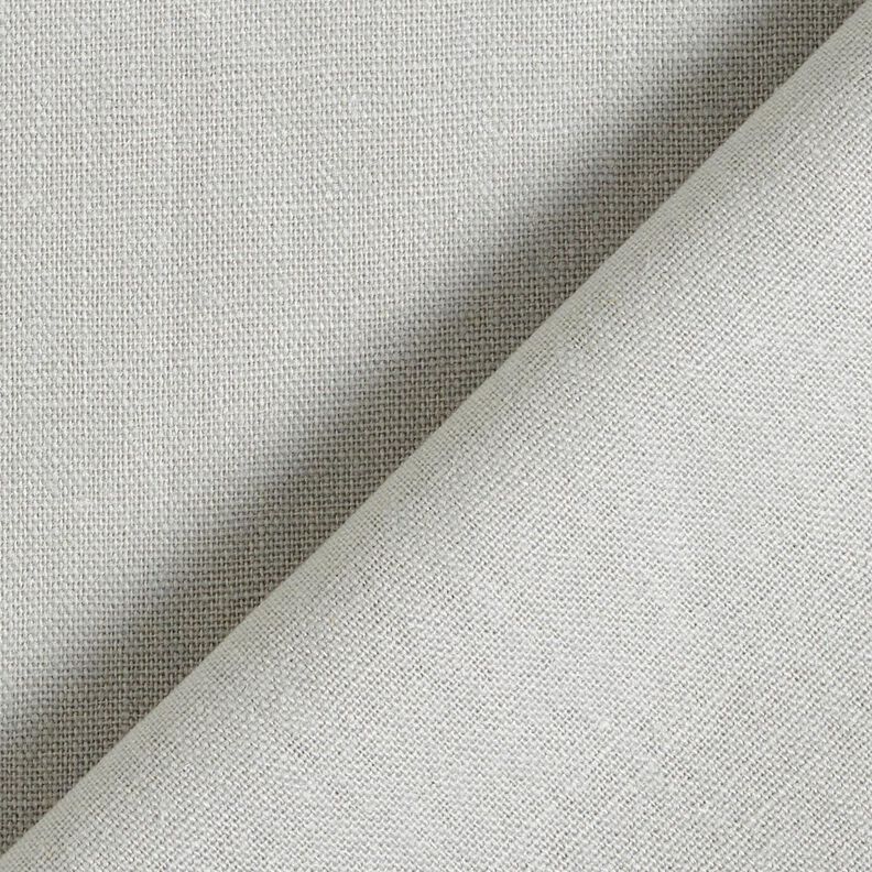 Pur lin lourd Uni – gris éléphant,  image number 3