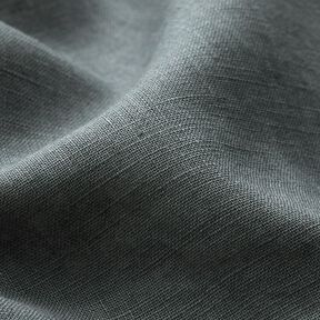 Lin mélangé léger prélavé – gris éléphant, 
