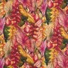 Tissu d’extérieur Canvas Feuillage exotique – carmin/lilas,  thumbnail number 1