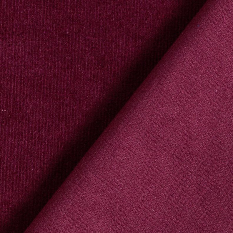 Velours à côtes fines stretch – rouge bordeaux,  image number 3