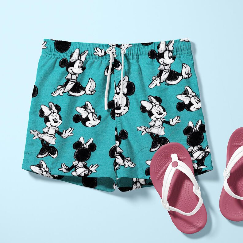 Jersey coton Minnie Mouse | Disney – bleu clair,  image number 6
