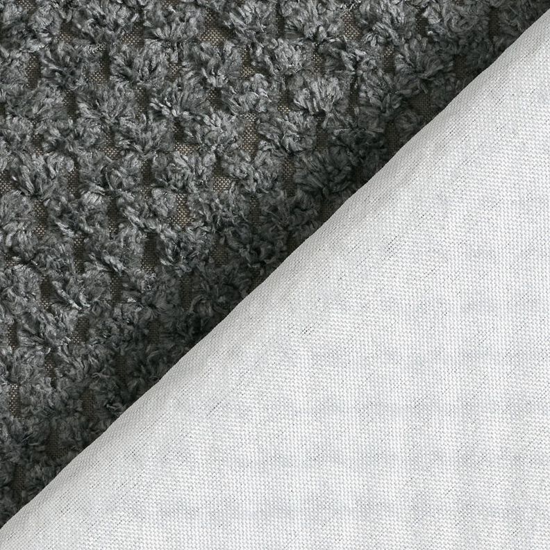 Tissu de revêtement motif texturé doux – gris pierre,  image number 3
